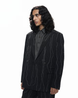 Molten Trail Embroidered Blazer
