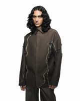 Frayed Canvas Shirt