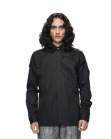 Deformed Black Hand Tuck Shirt