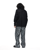 Deformed Black Hand Tuck Shirt