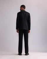 CONTOUR CROCHET EDGE BLAZER