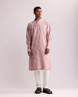 SHADOW CAMO HAND EMBROIDERED KURTA SET