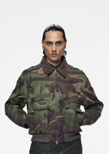 Woodland Camouflage Flight Jacket