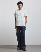 Ripstop patch half shirt