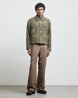 FRAY APPLIQUE MULTI ARCH JACKET