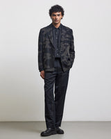 CAMOUFLAGE EMBROIDERED BLAZER