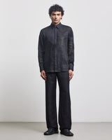 BLUR SHADOW EMBROIDERED SHIRT