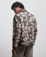 REVERSE APPLIQUE BAUHAUS ARCH JACKET