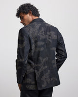 CAMOUFLAGE EMBROIDERED BLAZER