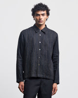 THREE LINE STITCH OVERSHIRT
