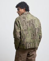 FRAY APPLIQUE MULTI ARCH JACKET