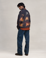 RADIAL HEAT MAP PRINTED JACKET