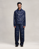 THUMBPRINT BARMER JACKET
