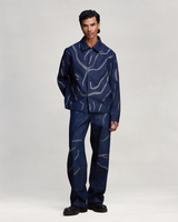 THUMBPRINT BARMER JACKET