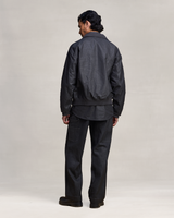 CRINKLE COATED FLIGHT BOMBER