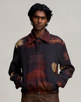 FORGED IKAT PRINTED JACKET