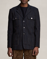 HICKORY IN CHROME BLAZER