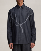 THUMBPRINT APPLIQUE SHIRT