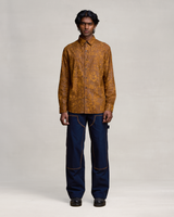 MINERAL CORRODED OCHRE SHIRT