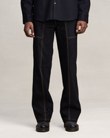 CONTRAST SEAM DENIM