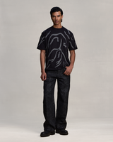 THUMBPRINT APPLIQUE T-SHIRT