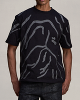 THUMBPRINT APPLIQUE T-SHIRT