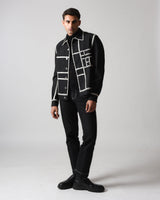 Hand-Stitched Crochet Denim Jacket