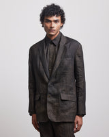 BRONZE SINGLE BREASTED BLAZER