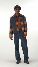 RADIAL HEAT MAP PRINTED JACKET