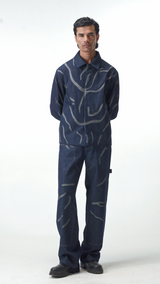 THUMBPRINT BARMER JACKET