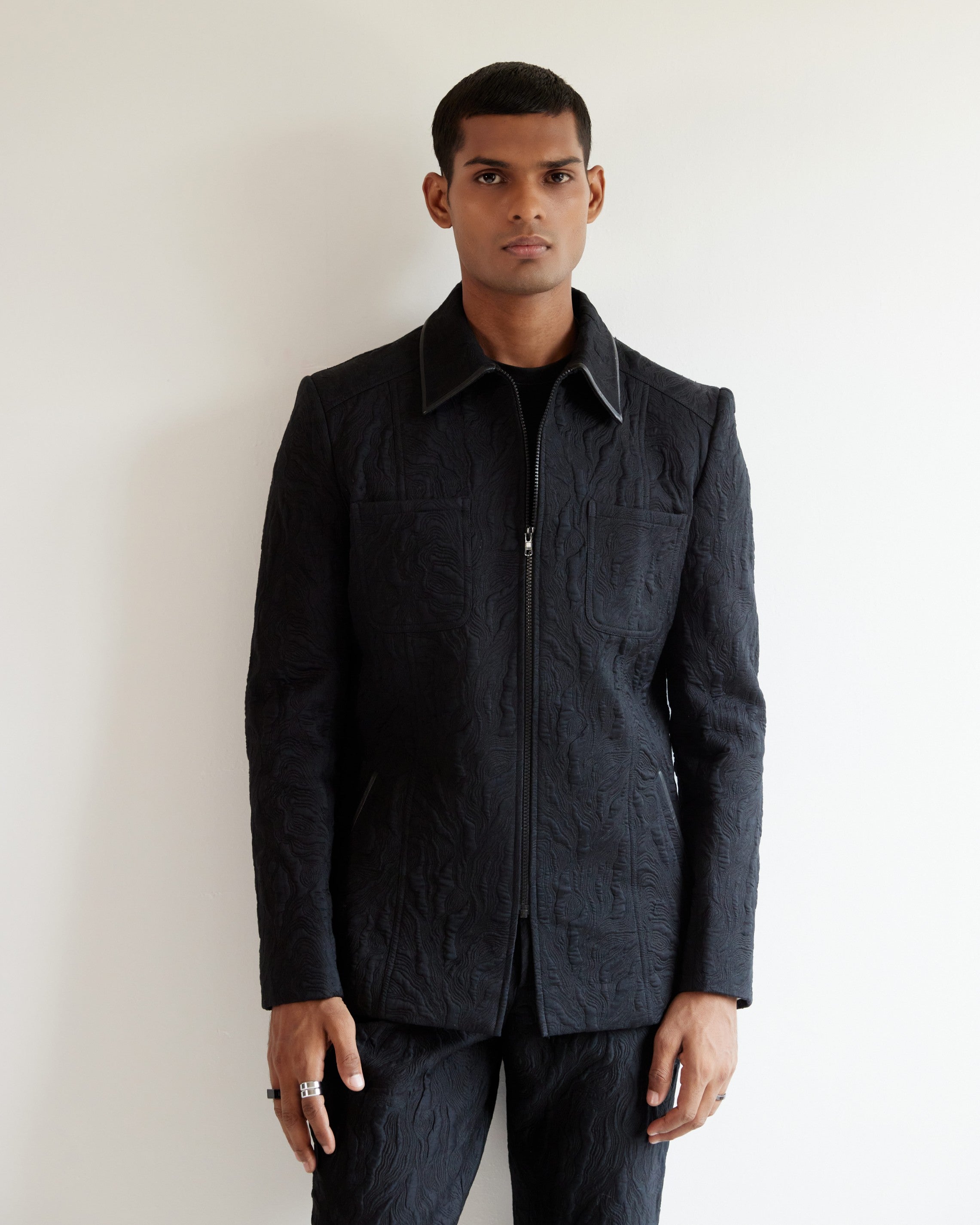 Infinity Quilted Zipper Jacket countrymade.in