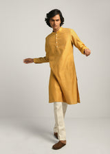 Hexa Dots hand Emb kurta Set