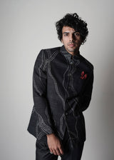 Constellation Handloom Bandhgala Jacket