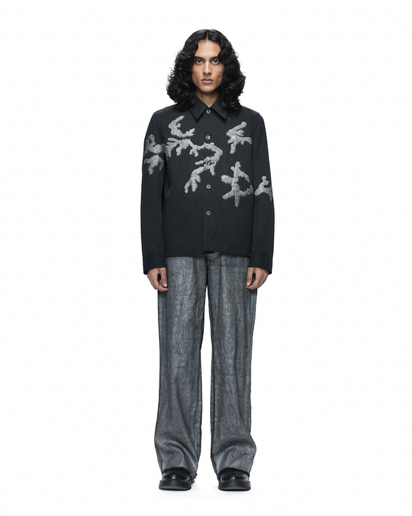 Residual Camo Denim Jacket