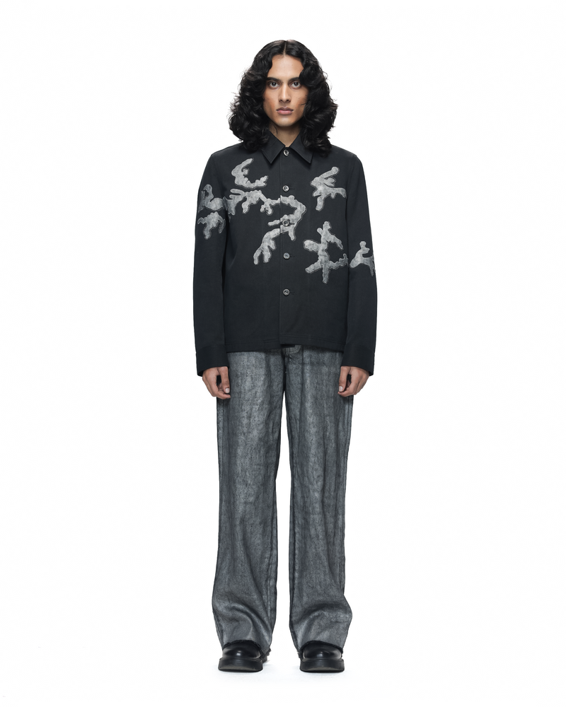 Residual Camo Denim Jacket