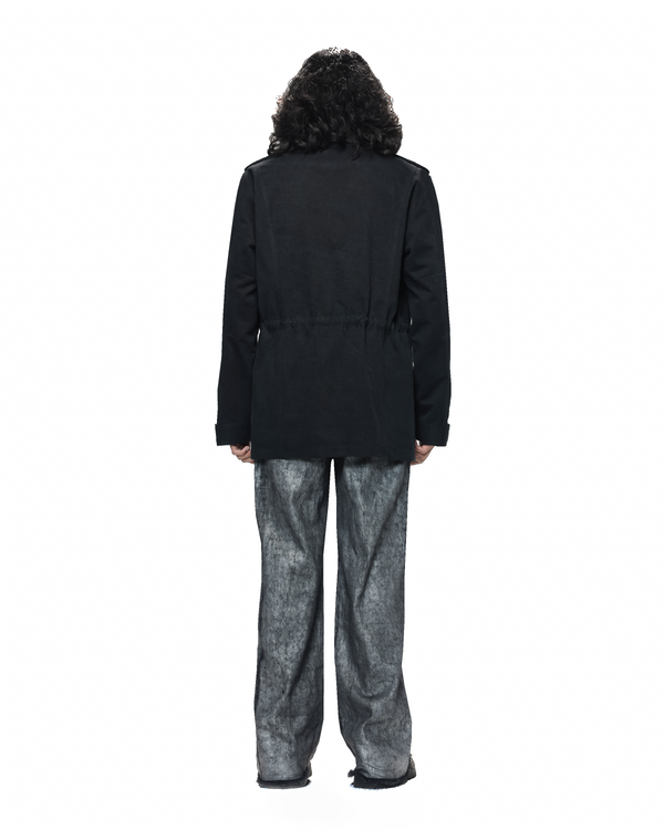 Shredded Collar Field Jacket