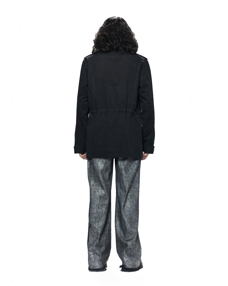 Shredded Collar Field Jacket