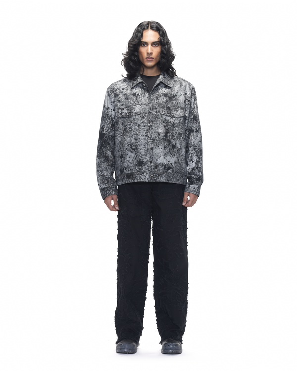 Charred Metal Trucker Jacket
