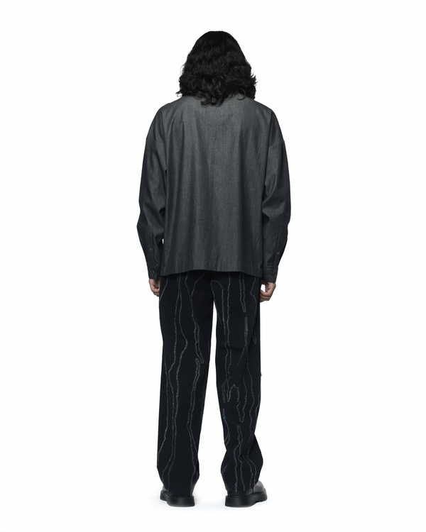 Half- Placket Work Shirt