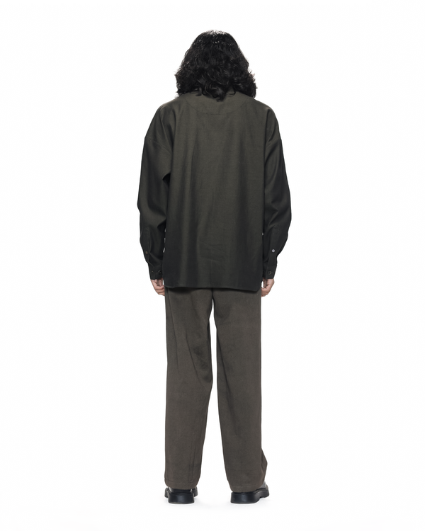 Half- Placket Work Shirt