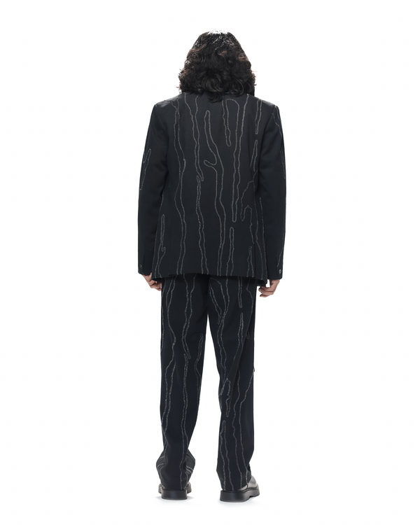 Molten Trail Embroidered Blazer