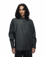 Half- Placket Work Shirt