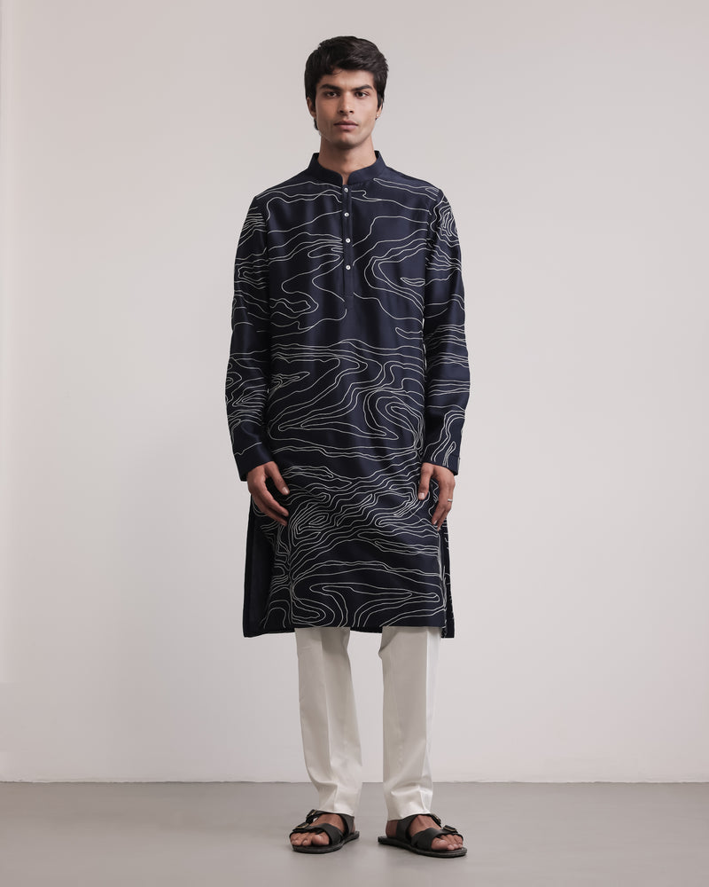 Pathway Outline Kurta Set