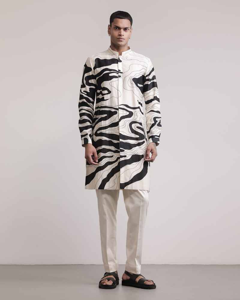 Pathway Applique Kurta Set