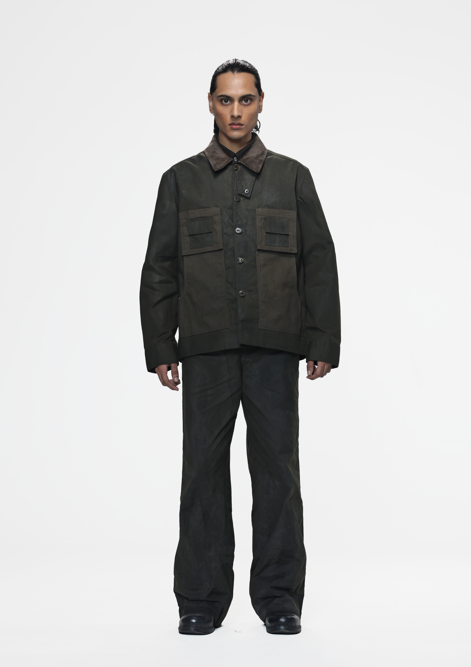 Military Waxed Canvas Jacket – countrymade.in