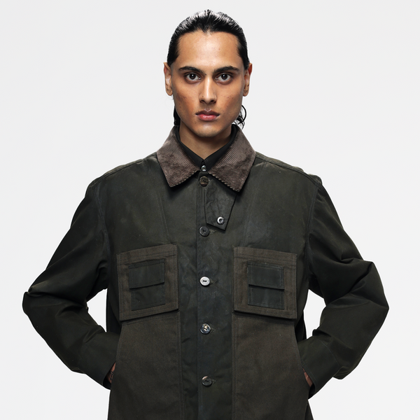 Military Waxed Canvas Jacket – countrymade.in