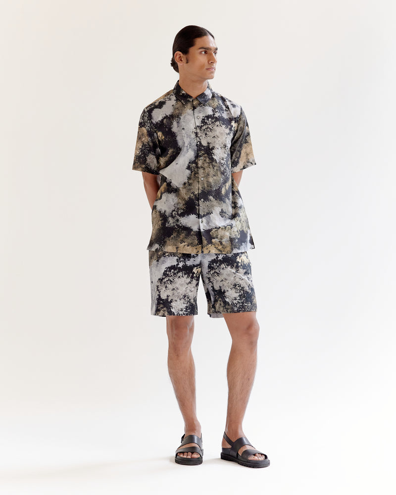 Dust Cloud Camo Half Shirt