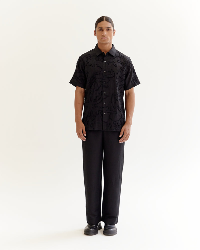 Eroded Camo Half Shirt