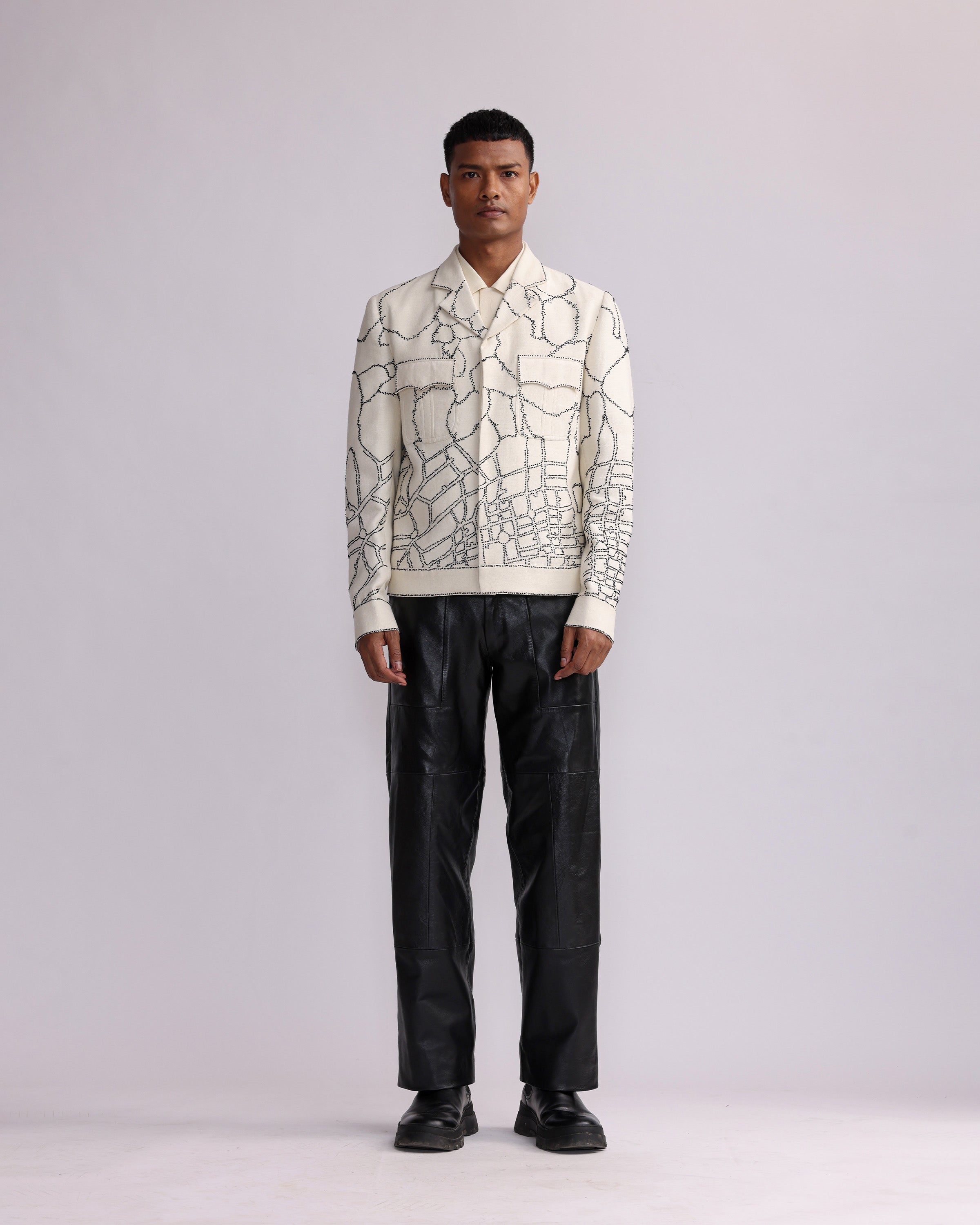 LAND META SHORT JACKET – countrymade.in