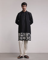 Urban Fossil Patchwork Kurta Set